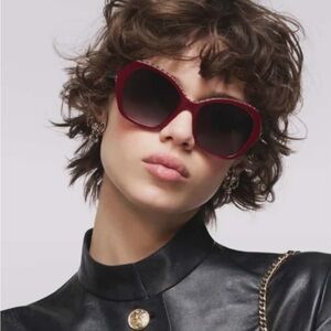 CHANEL Red Sunglasses for Women